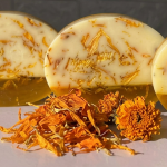 marigold shea butter soap