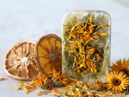calendula Orange Soap