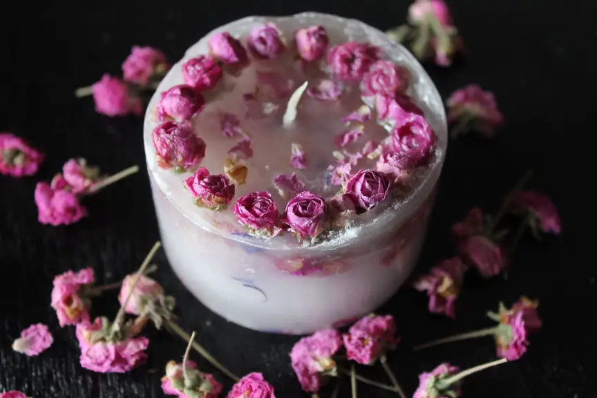 floral Candle
