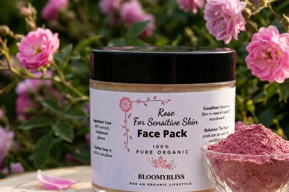 Organic Wild Rose Face Pack for Sensitive Skin 2