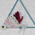 pressed flower wall art