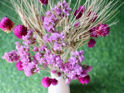 pink-statice-dried-flower-bouquet