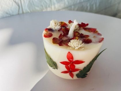 Pink Shine Soy Wax Scented Candle