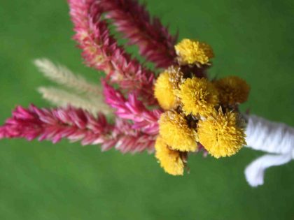 yellow-maroon-natural-dried-flowers-boutonniere-for-wedding