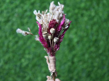 brown-burgundy-natural-dried-flowers-boutonniere-for-wedding