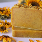 sunflower shea butter soap