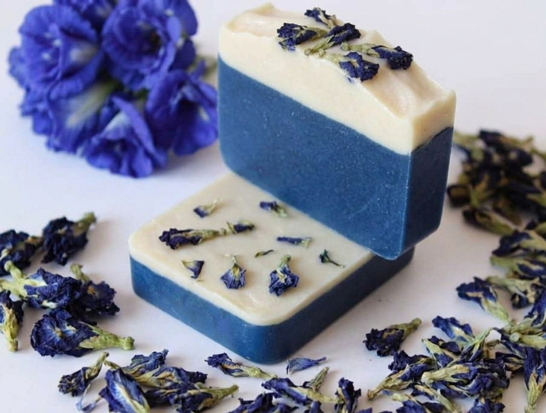 Blue Pea Shea Butter Soap Blue Pea Shea Butter Soap