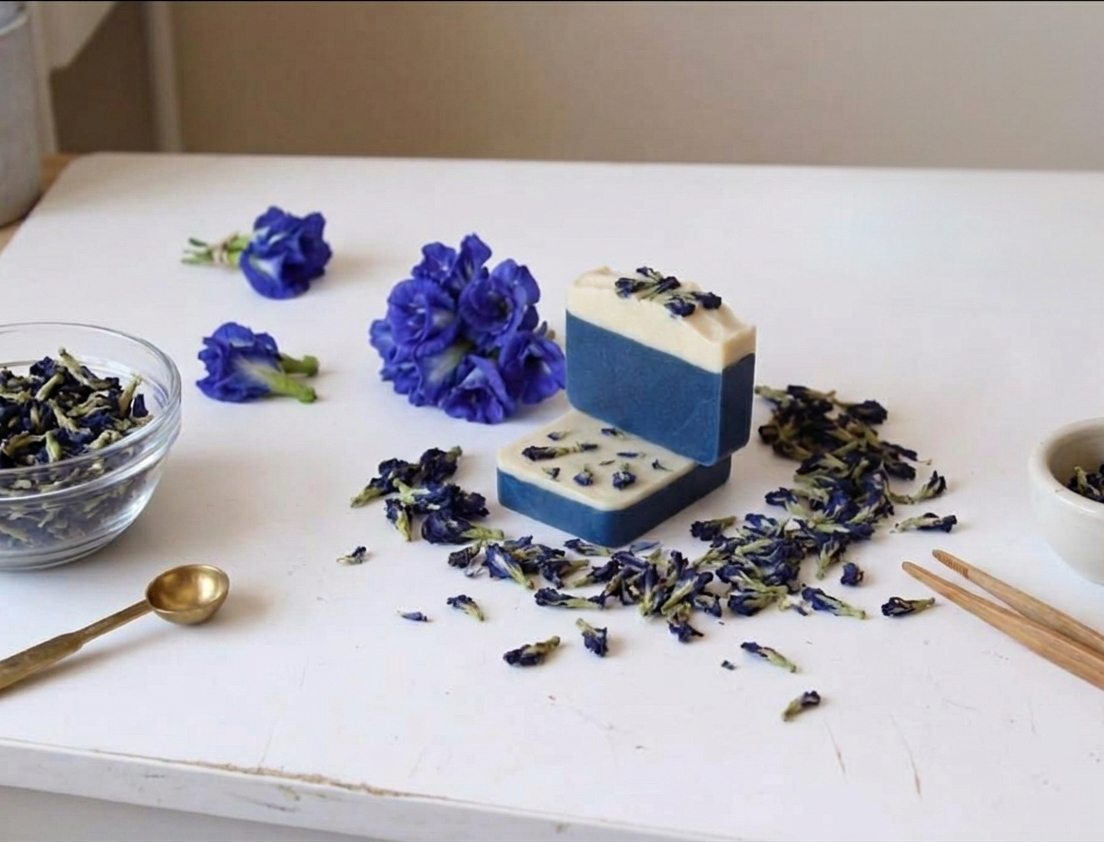 Blue Pea Shea Butter Soap Blue Pea Shea Butter Soap