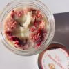 Floral Soy Wax Candle Glass jar