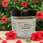 Organic Hibiscus Face Pack For Sensitive Skin