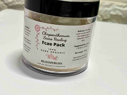 organic-chrysanthemum-scars-healing-face-pack