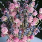 Dried_lavender_Pink_Flowers_Bouquet
