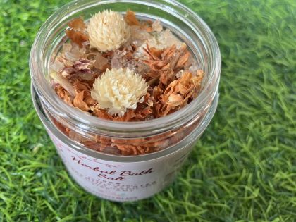 Jasmine Scented bathsalt | Organic bath salt | Healing salt