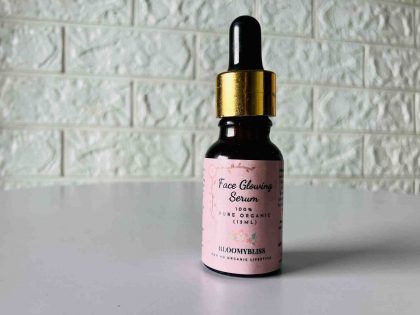 Organic Face Serum for Glowing Skin - 100% Natural