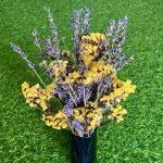 yellow-lavender-dried-flowers-bouquet