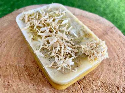 Handmade Chrysanthemum Shea Butter Organic Soap