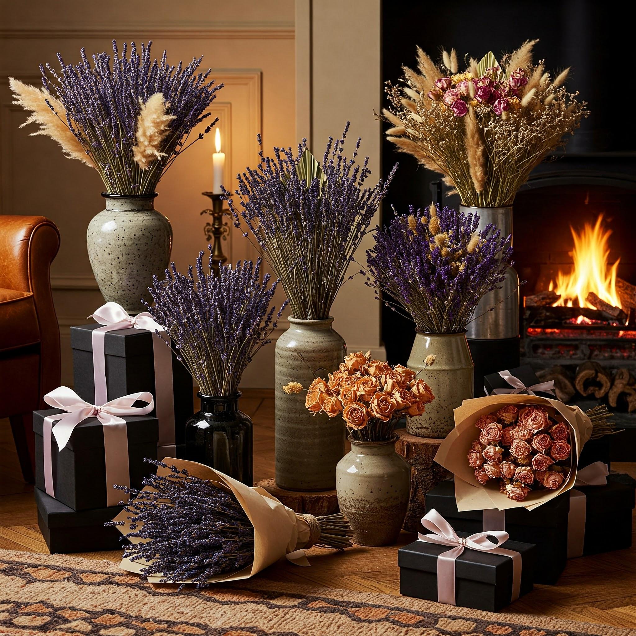 How to Create a Relaxing Home Environment with Dried Flowers