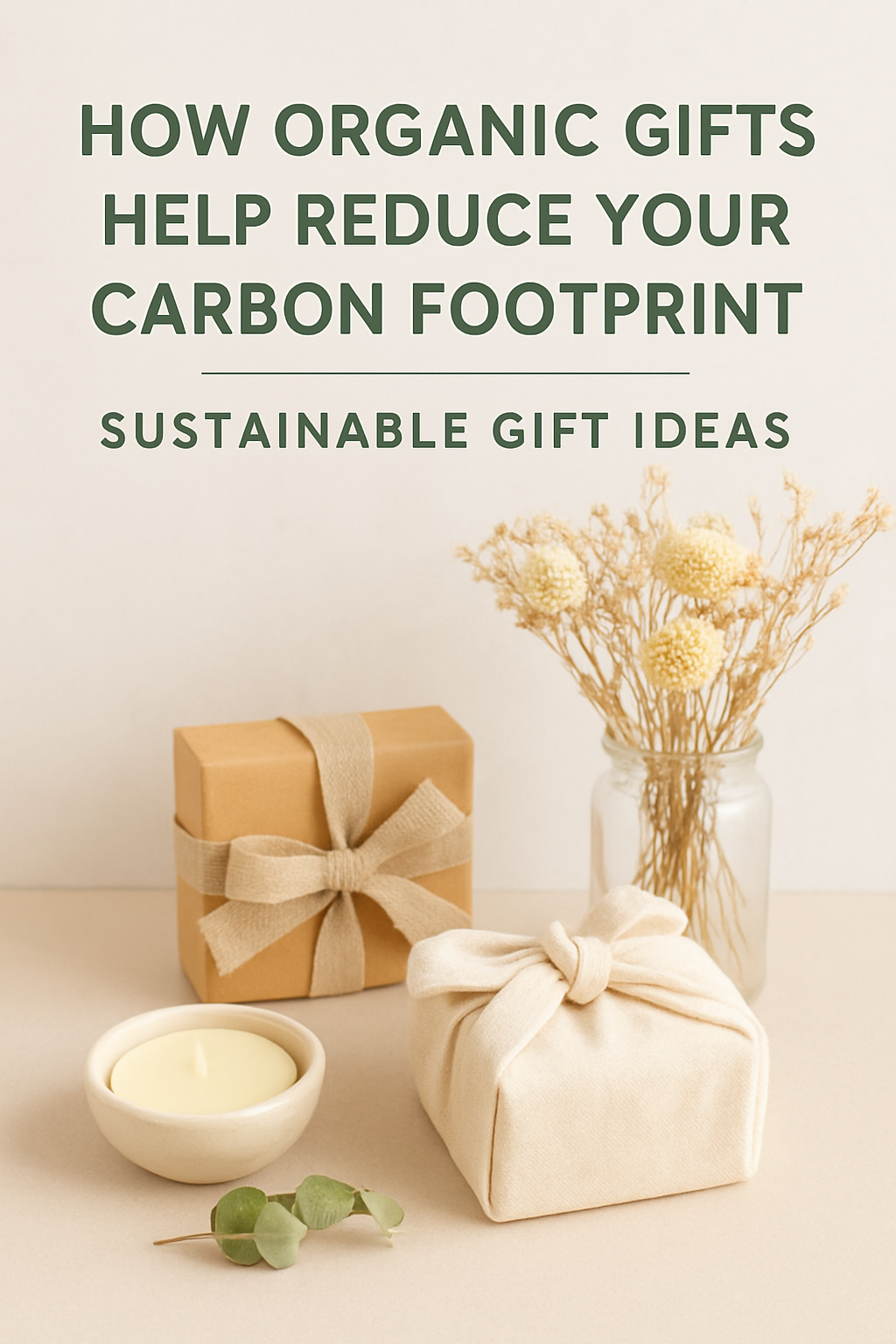 How Organic Gifts Help Reduce Your Carbon Footprint — One Present at a Time