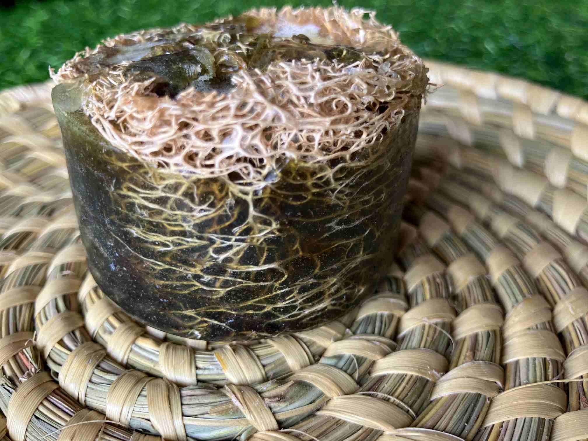 Hibiscus Loofah Bathing Bar: Skincare Game-Changer!