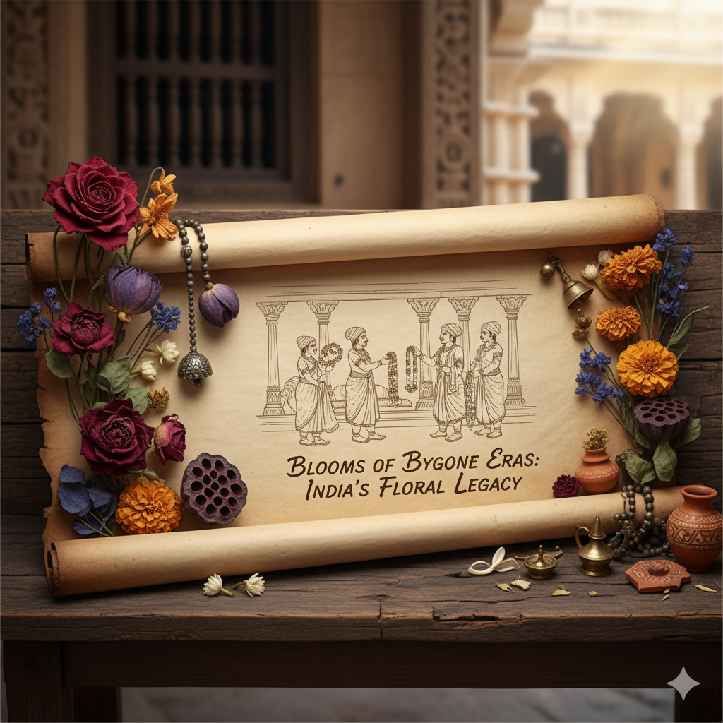 History of Dried Flower Art in India: A Journey from Traditions to Timeless Decor