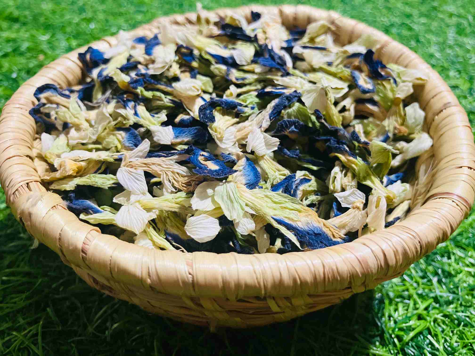 Organic Dried Butterfly Pea Flowers (Aparajita) Organic Dried Butterfly Pea Flowers (Aparajita)