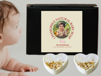 BloomyBliss Chamomile Baby Soap